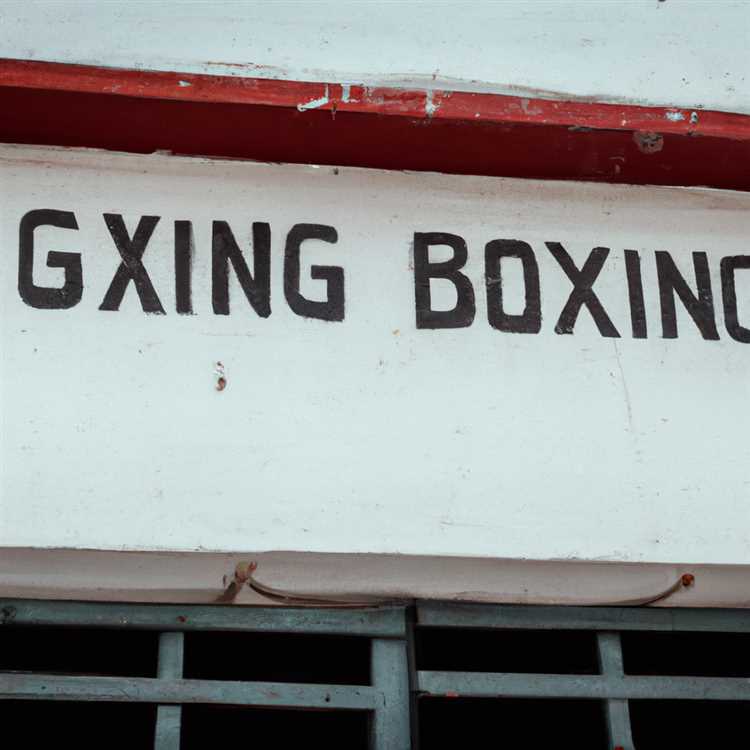 Boxing gym