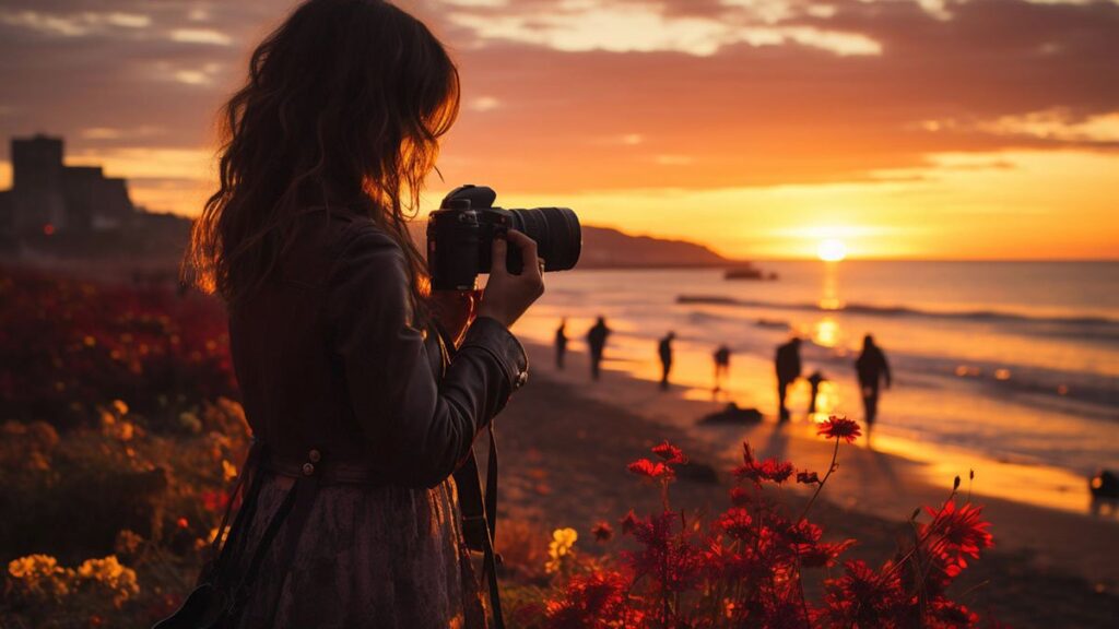 Aerial view of Tucson, AZ with mountains in the background